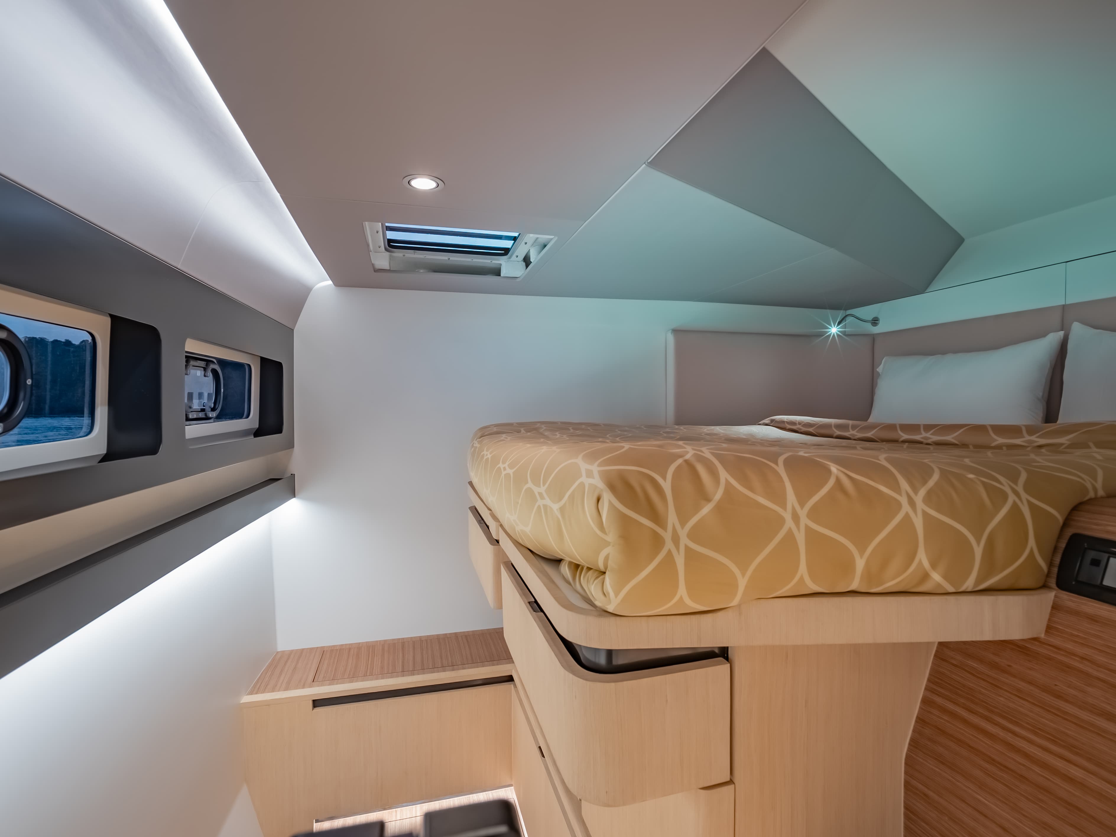 AY60 Cabin with Double Bed and Portholes